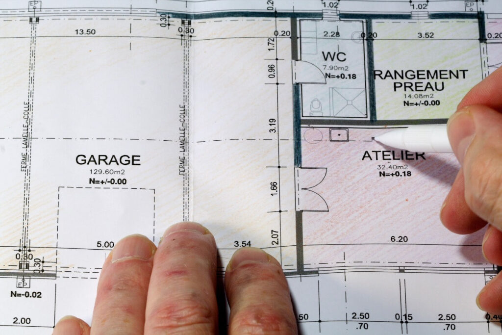 DIY Architect architectural drawings with a bit of color Place holder